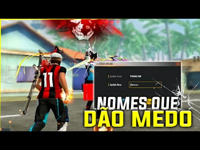 nomes que dao medo no free fire