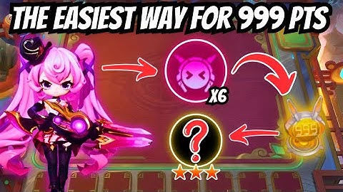 999 Points Aspirant Reached ‼️ The Easiest Way to Reach 999 Points |Magic chess : go go S3|