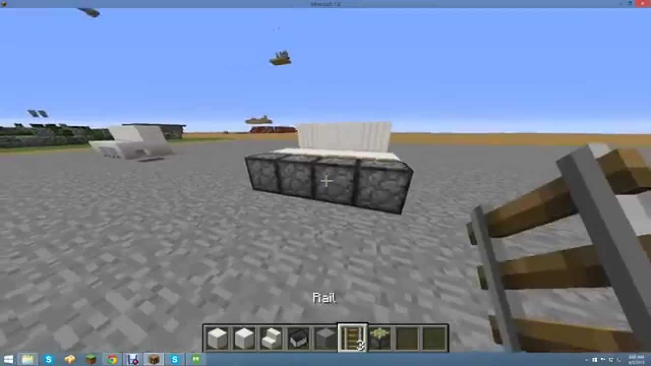 How to make a bench in minecraft that you can sit on with No Mods