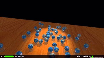 SceneKit blue marble physics with shadows