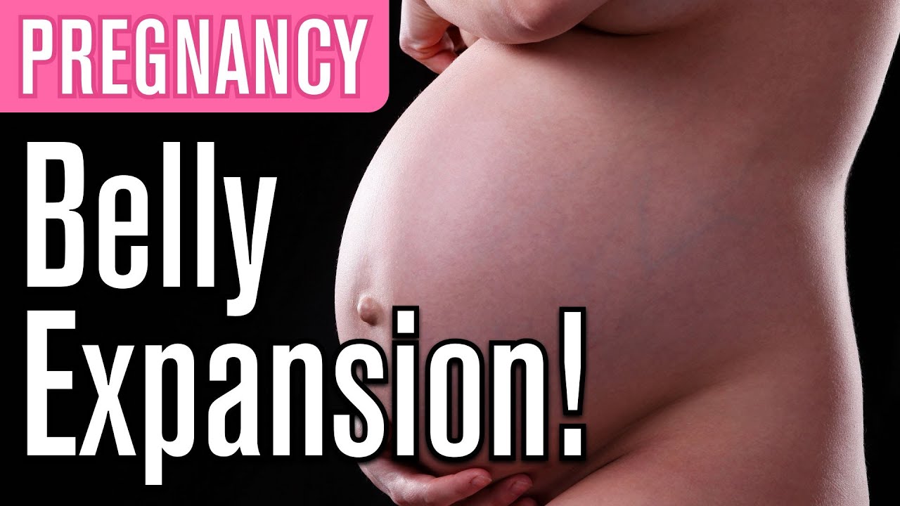 Rapid pregnant belly expansion