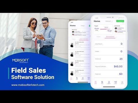 Field Sales Rep App and Tracking Software Solution by Mobisoft Infotech