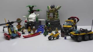 Обзор конструктора LEGO City База исследователей джунглей (60161)