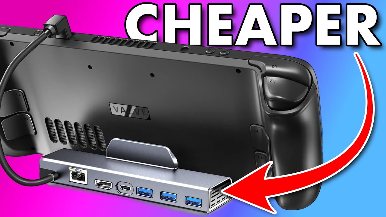 This is a GREAT alternative to the official Steam Deck Dock YouTube