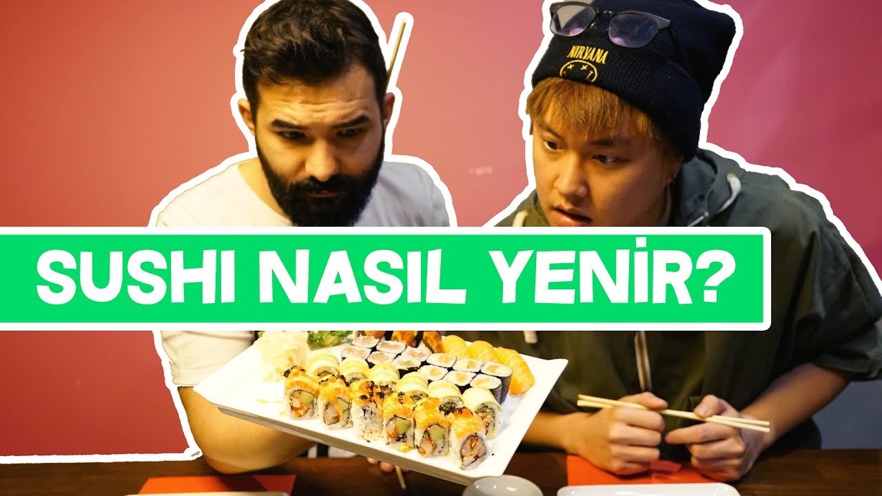 KORELİ CHABY ile SUSHİ YEDİK! (GURME SERİSİ)