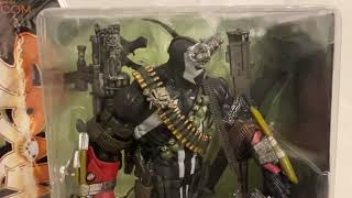 Mcfarlane Toys Commando Spawn Al Simmons detailed original figure MIB