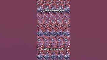 What do you see 👀??? #3deffects #stereogram #stereo3d