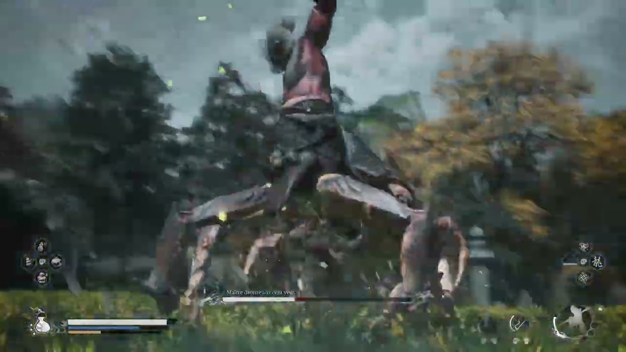 Black Myth Wukong : Maître Daoïste aux cents yeux NG+ Boss Fight