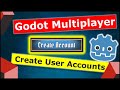 Godot Multiplayer - Create New Account Function | Godot Dedicated Server #8