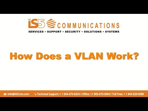 How does a VLAN work