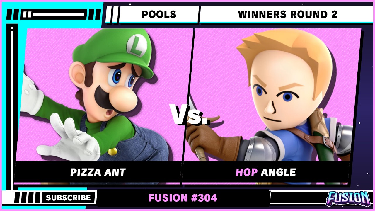 Fusion #304 - Pools - Winners Round 2 - Pizza Ant (Luigi) VS Angle