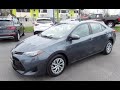 *SOLD* 2017 Toyota Corolla LE Walkaround, Start up, Tour and Overview