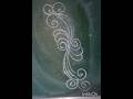 #rangoli side design like cheyyandi subscribe