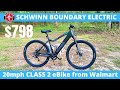 Schwinn Boundary Electric 29er Mountain Bike from Walmart - 20 mph with Throttle!
