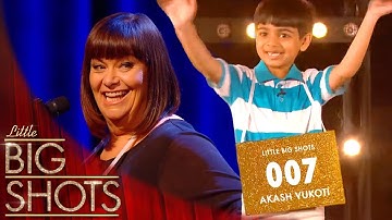 Ongelooflijke hersenkracht: Akash domineert Dawn French tijdens de spellingwedstrijd! | Little Bi...