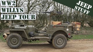 WW2 US  Willys Jeep tour