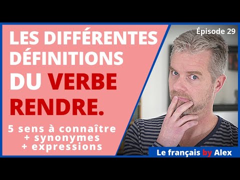 Vidéo: Quels sont les deux synonymes de représenté ?