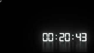60 seconds countdown or one minute countdown