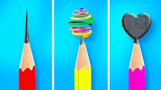 Cool School Tricks And Hacks 📚✏️ Creative Funny DIY Ideas For Smart Parents And Students