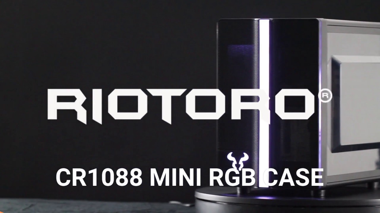 RIOTORO CR1088 RGB Prism Mini-Tower Case