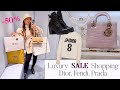 Come Luxury SALE Shopping With Me- 50% off Dior, Fendi, Versace &amp; New PRADA Chalet Pop Up In Harrods