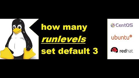 What is runlevels and how to set default runlevel in redhat Linux command