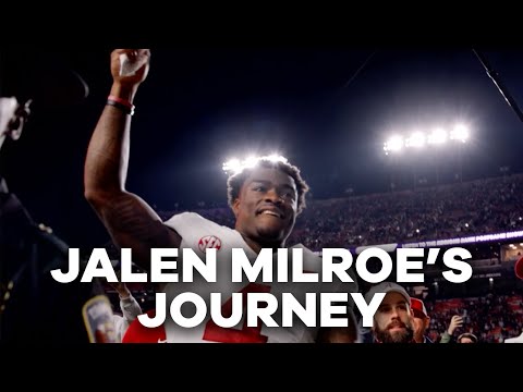 Jalen milroe's journey to the sec championship