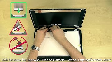 Laptop screen replacement / LCD repair [HP 15 Notebook PC]