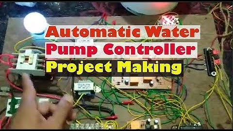 How to Make Automatic Water Pump Controller With Water Leveler and Alarm | কিভাবে এটি তৈরি করবেন