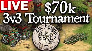 $70k 3v3 Group Stage! LY vs Wonders THE LEAGUE! (Hosted by @daniela_aoe )