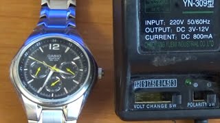 Часы Casio / как зарядить батарейку? Полезные советы