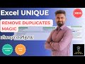 Excel UNIQUE Function in Tamil | Remove Duplicates Guide (2025)