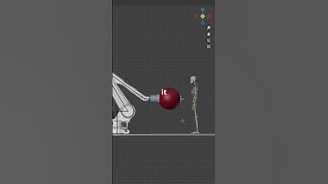 (BIW process simulation) Robot 🤖 vs. Skeleton 💀 #simulation #blender
