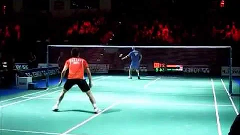 [Right-handed Lin Dan] - GO MS Lin Dan vs Shon Wan...