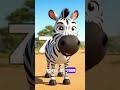 Zigzagging Zebras &amp; Yaks! 🦓🐃 Festive ABC Finale &amp; Alphabet Song for Kids #shorts #nurseryrhymes #fun