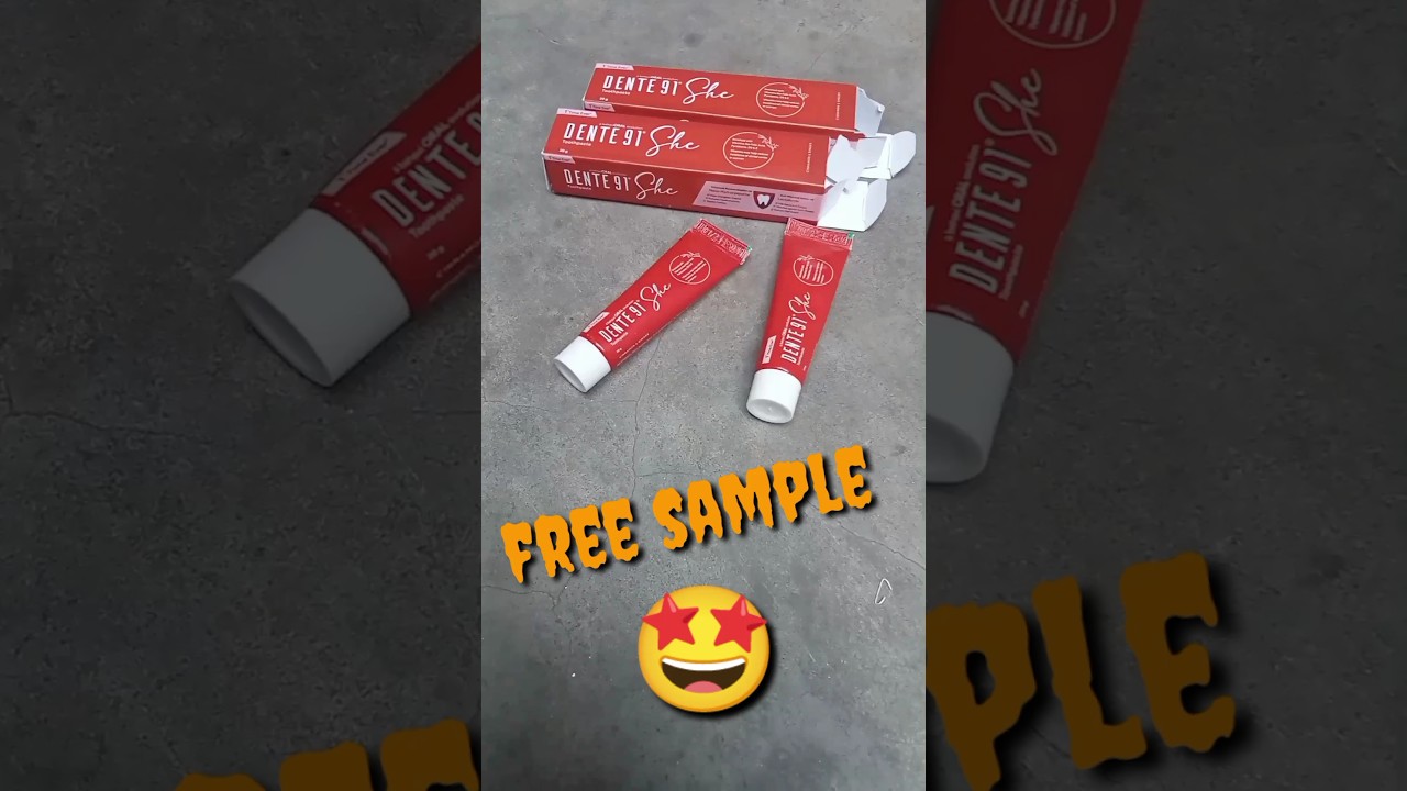 free sample unboxing 🤩🤩🤩