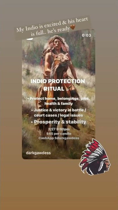 INDIO PROTECTION RITUAL 🪶 TAÍNO 🌴 CHEROKEE 🤎 9PM ✨ STABILITY AND JUSTICE 🔥 READ DESCRIPTION