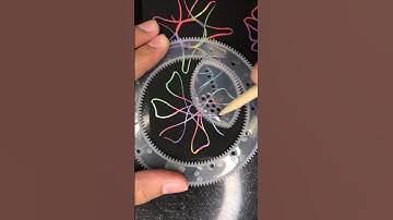 Creating magic! 🌀✨ #artinmotion #geometricart #art #artistdrawing #satisfying #drawing #mandala