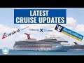 MAJOR CRUISE NEWS: CRUISE LINES CANCEL MORE CRUISES!