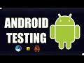 Mobile automation testing with appium  webdriverio android