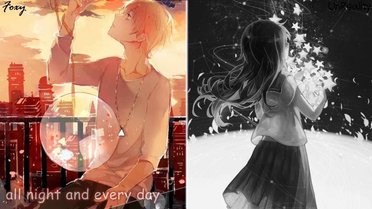 「Nightcore」→ I Don't Wanna Live Forever (Switching Vocals)