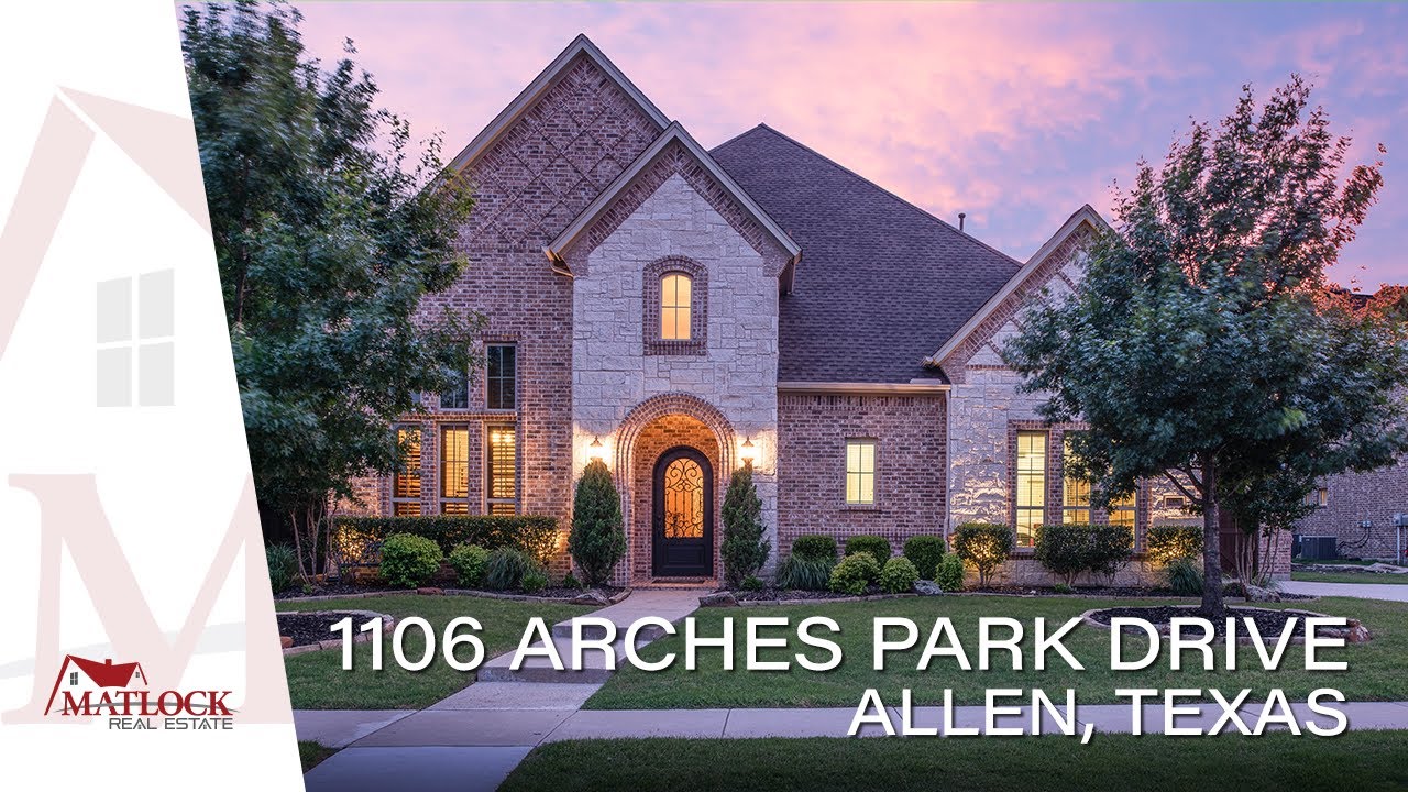 1106 Arches Park Drive, Allen, Texas Luxury Homes for Sale in Allen