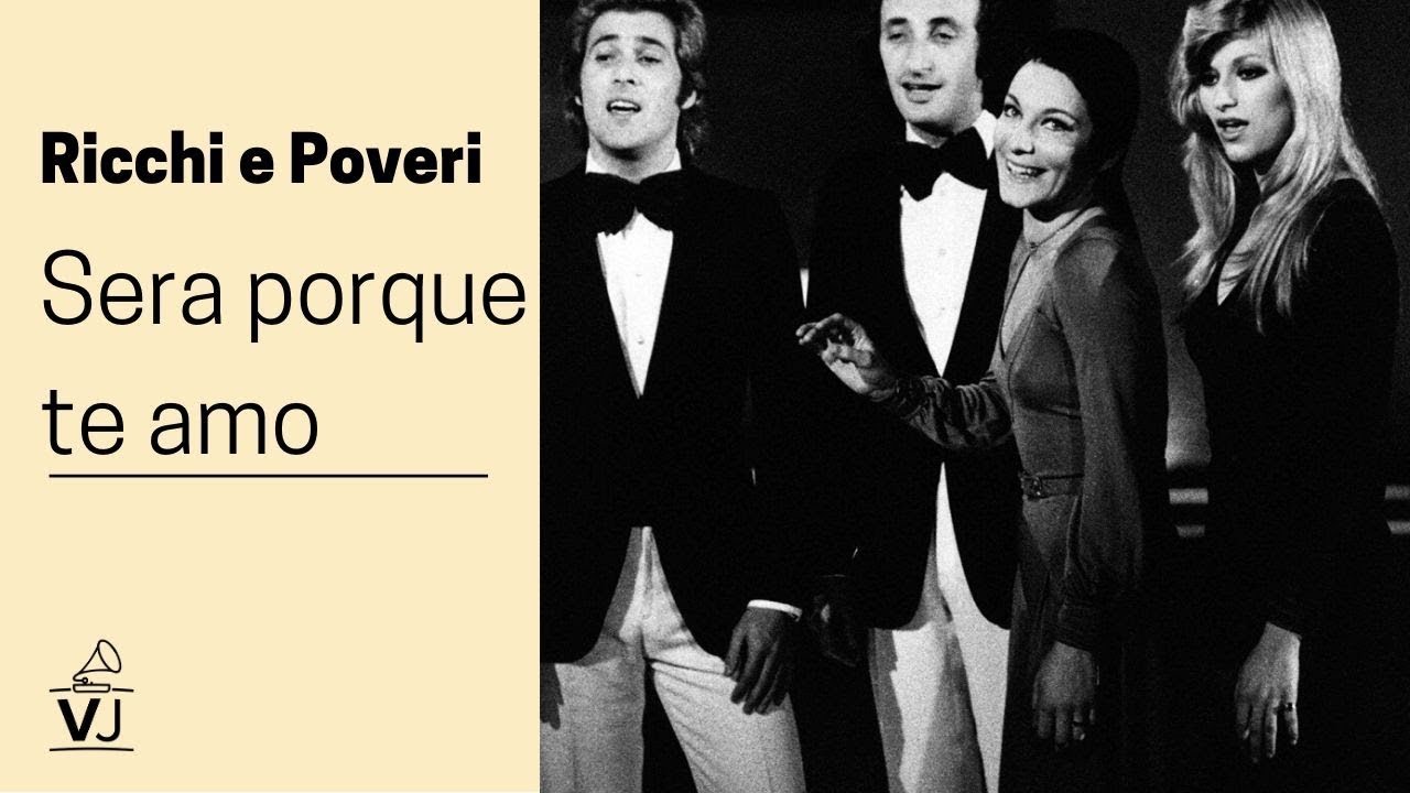 Ricchi e poveri Sera porque te amo (1981) YouTube Ricchi e poveri Sera porque te amo (1981) YouTube
