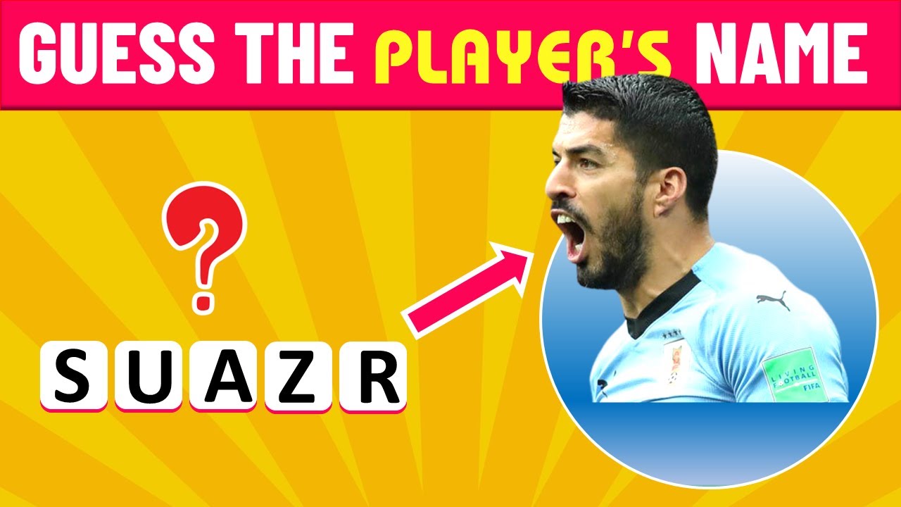 23 anagram puzzles, guess the names of world famous players with a witch  | Anagrams and Witch