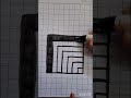 "Magic or Art? 3D Floating Hole Illusion! 🕳️✨""Don't Fall In! My First 3D Optical Illusion 😱"#3Dart