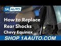 How to Replace Rear Shock 2005-16 Chevy Equinox