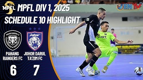 [Highlight MPFL] Pahang Rangers FC (6) (7) JDT