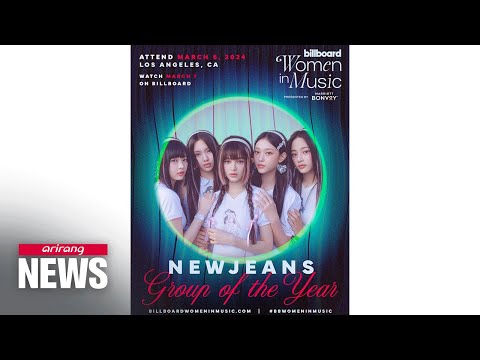 NewJeans named Group of the Year at 2024 Billboard Women in Music Awards