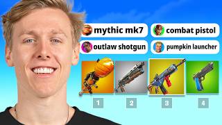 Chat Controls My Entire Fortnite Loadout