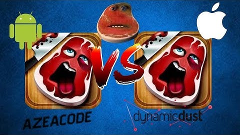 ANDROID VS IOS IN CHARLIE THE STEAK RAW